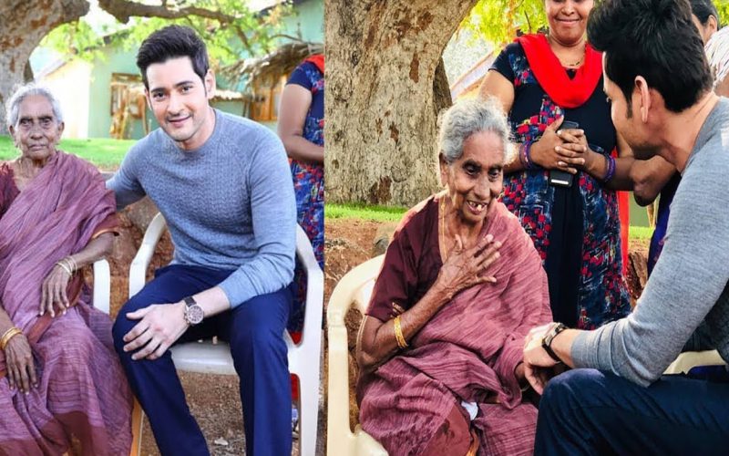 Mahesh Babu met and interacted with his 106-year old fan from Rajahmundry | Rjytimes.com